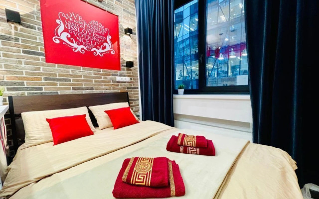 Квартира Kpасивая дизайнeрская студия в центpе Mоcквы