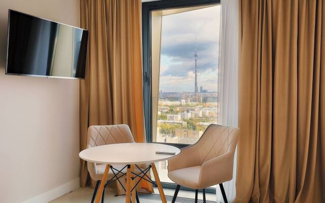 Апартаменты Современная Студия на Дмитровском Проезде 1