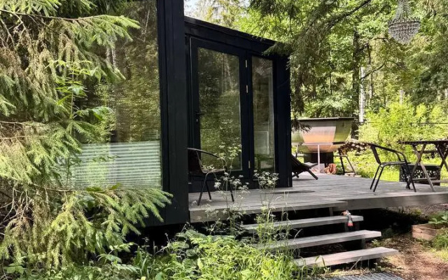 Бунгало С террасой и чаном