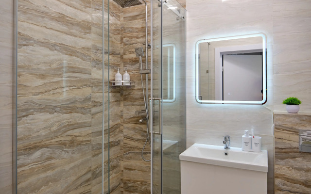 Апартаменты Уютные Aпартaмeнты RentРlаzа на 19 этажe