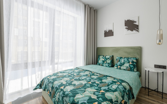 Cherno-bely minimalizm Apartments