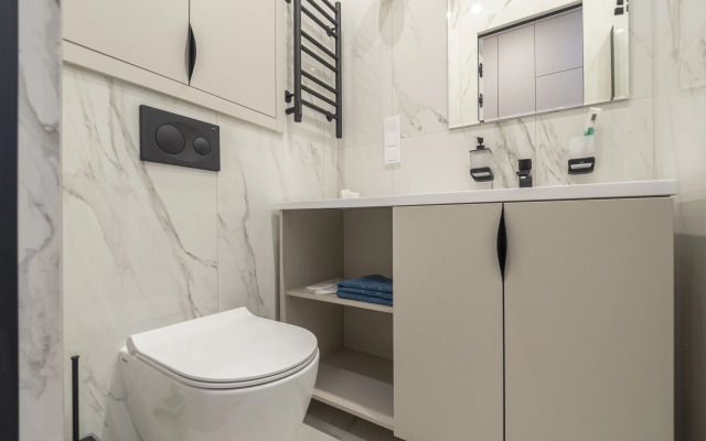S Lichnoy Terrasoy Na Kryshe Doma Okolo Metro Apartments