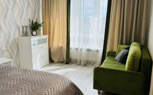 Apartment on Rybnaya Village with panoramic views