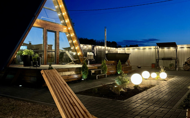 Частный дом в стиле A-frame