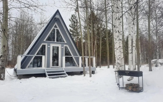 Гостевой дом уютный A-frame Свобода леса