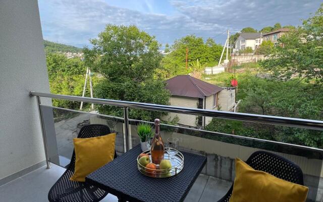4kh mestnye apartamenty s balkonom i basseynom Apartments