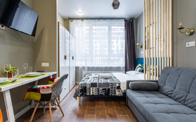 Inhome24 Dlya Dvoikh V Novom Zhilom Komplekse Apartments