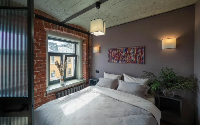 Квартира Дизайнерский Лофт в Тихом Центре у Невского