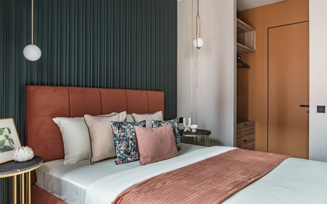 Квартира Moscow Deluxe Apartments Family Suite Silver Fountain