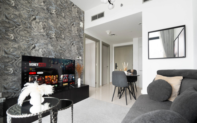 Keyrock Modern 1BR in Zada Pool & View Apartments