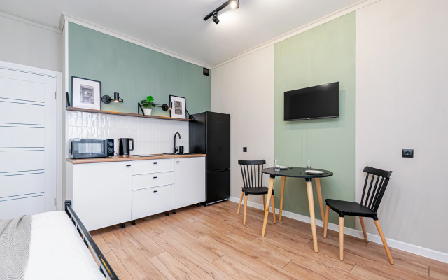 Uyutnaya Stilnaya Studiya U Tsentralnogo Rynka Flat