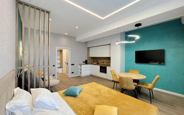 Апартаменты Акваделюкс у моря, с бассейном, СПА, пляжем N803