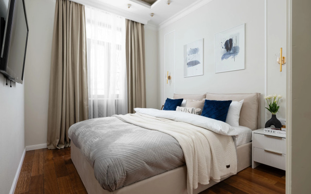 Квартира GM Apartments Винтажная четверка на Страстном бульваре