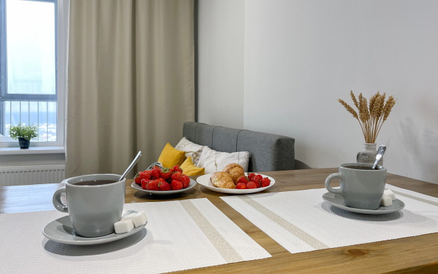 Апартаменты Студия Лофт на 24 этаже