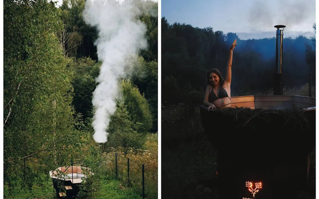 Частный дом DreamVille на Склоне с Чарующим Видом на Лес