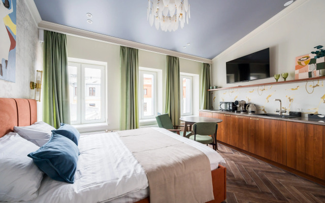 Квартира New Horizon Art Vinil умный дом и уникальный дизайн