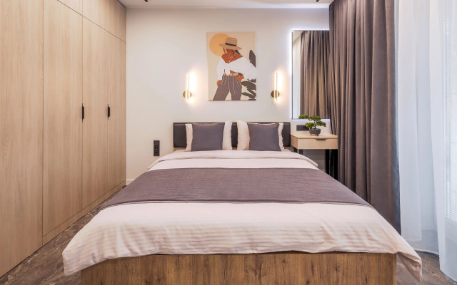 Квартира с бассейном на территории МореСолнцеАпарт