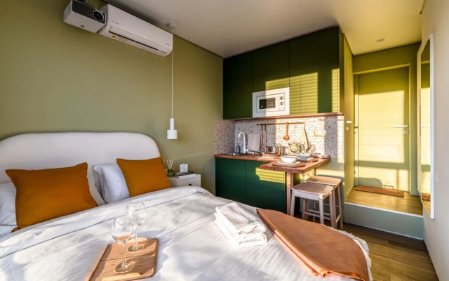 Апартаменты Комфорт с Красивым Видом Студия Дизайнерские