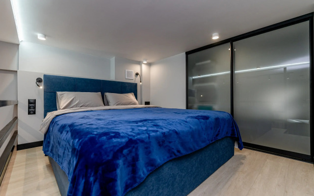 Апартаменты Эстетская студия Zen Home со вторым этажом