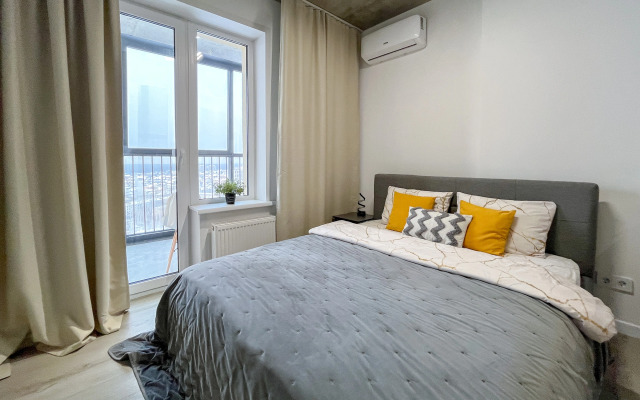 Апартаменты Студия Лофт на 24 этаже