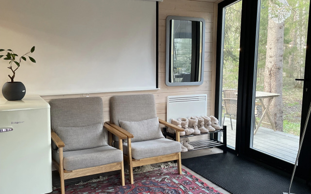 Бунгало С террасой и чаном