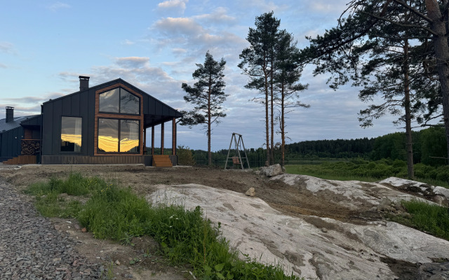 Частный дом Домики Ихоярви на озере (дом 3)