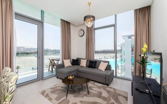 Lagoon View | 1Br | District One Apartments