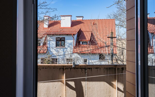 Апартаменты на пешеходной улице с 2-мя спальнями