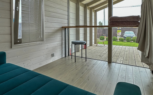 Частный дом с чаном рядом с заповедником