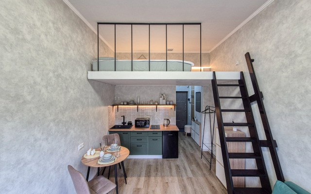 Dvukhurovnevaya Na 12 Etazhe S Vozmozhnostyyu Beskontaktnogo Zaseleniya Flat