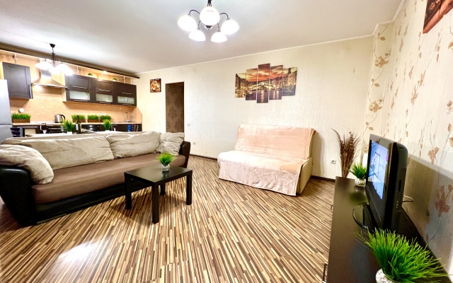 Апартаменты двухкомнатные на Карбышева 61Б (рядом с ТЦ Космопорт)