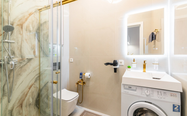 Апартаменты Студия Ferrero Rocher в центре рядом c ТРЦ (274)