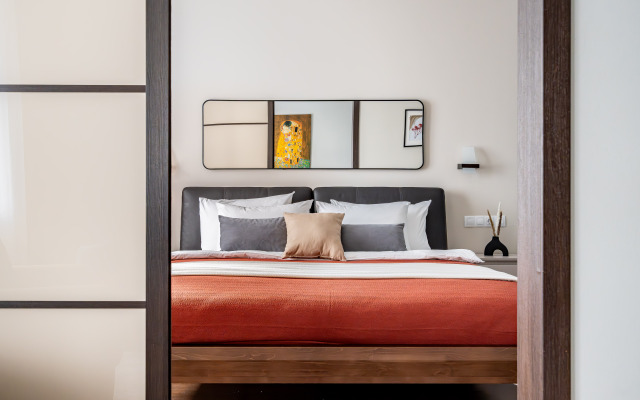 Квартира GetFlat Scarlet с Балконом Для 1-4 Гостей