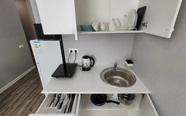 Квартира Свежая Cтудия на Улице Полковника Фесюна 17