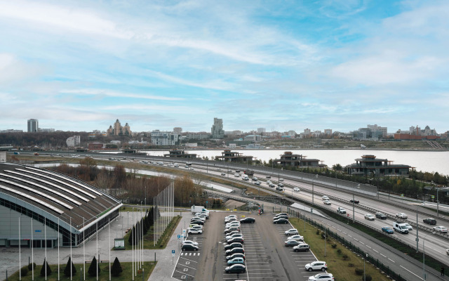 Апартаменты с Видом на Кремль Около Аквапарка С Игровой Приставкой