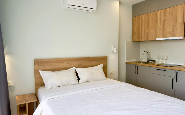 Апартаменты Lemon garden sea view