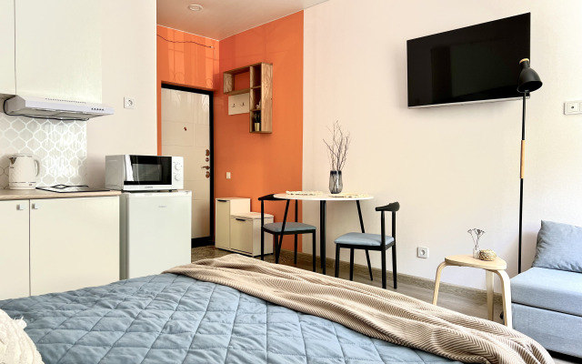 Kraski Voshoda s Dizajnerskim Remontom Apartments