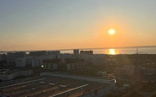 Apartamenty VYSOTNYJ POKOJ | Vid na gorod i zakat | Studia na 22 etaze v ZK Atmosfera