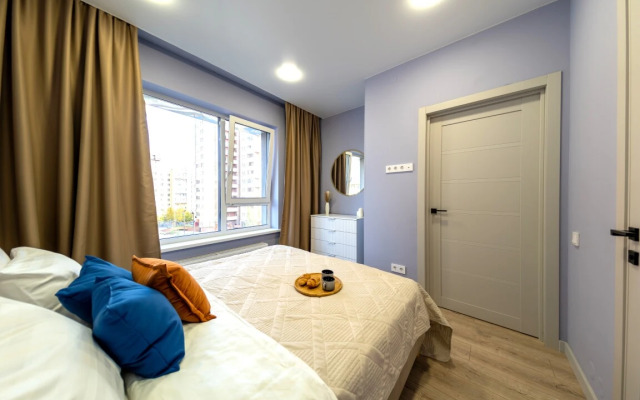 Евродвухкомнатные Апартаменты Stepanenkov на Онежской 4/1