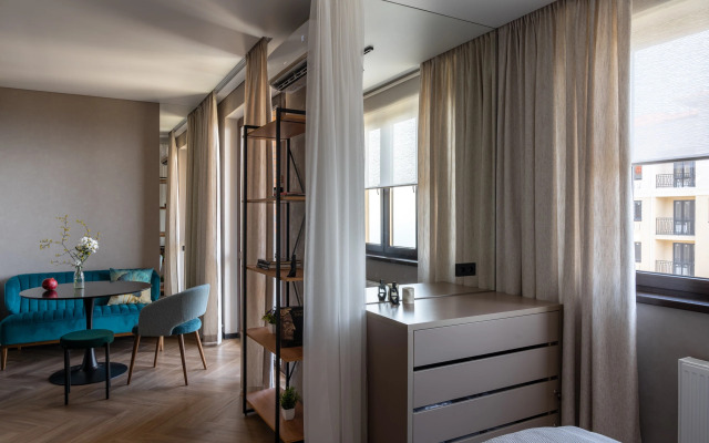 Elegantnost i Komfort s Krasivym Vidom na More i Gory Apartment