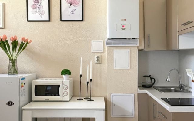 Uyutnaya studiya na Brodvee Flat