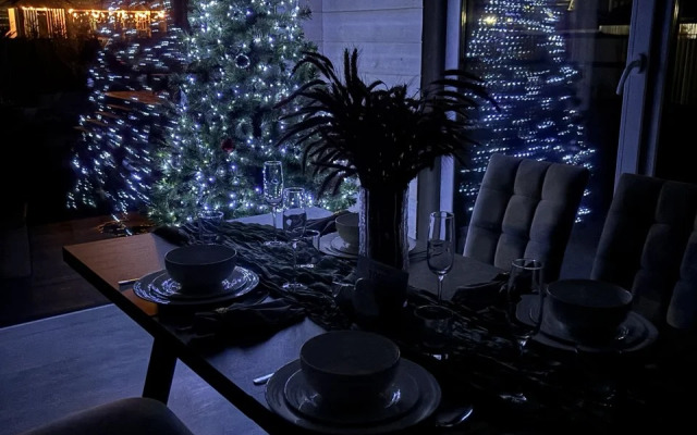 Частный дом Барн-хаус с сауной и чаном