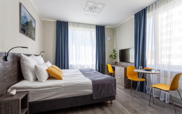 Квартира V Apartments в скандинавском стиле в 15 минутах от Пулково