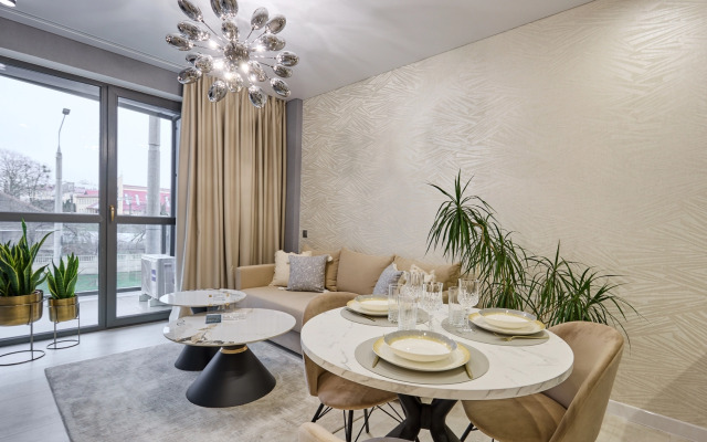 Апартаменты Новая Студия ЕвроУют в Элитном Доме