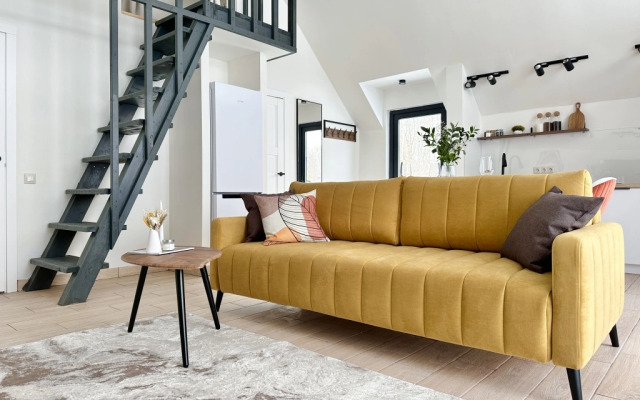 Частный Дом Барнхаус №4 с инфракрасной сауной и горячим Чаном на 6 человек