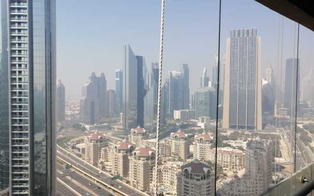 Studio with partial Burj View Apartments