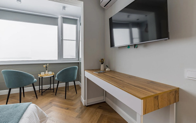 Апартаменты с Панорамным Видом на Волгу на Волжской набережной 26 Сова-Дом