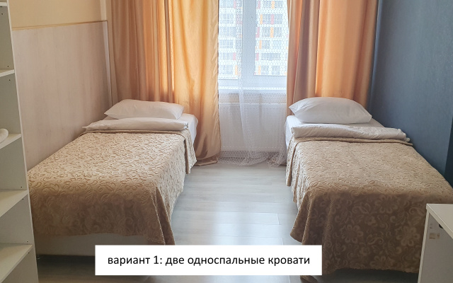 Апартаменты двухкомнатные в ЖК Спутник