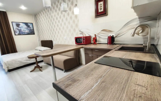 Studiya V Tsentre Zhk Michurinsike Allei Vblizi Zhd Vokzala Apartments