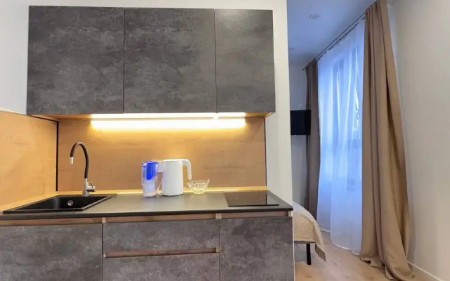 Студия Myrrh на Бульваре Рокоссовского с красивым видом из окна